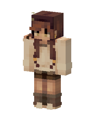 Cozy Wanderer skin, 3D preview