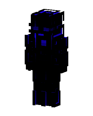 Neon Shadow skin, 3D preview