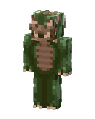 Green Dragon skin, 3D preview