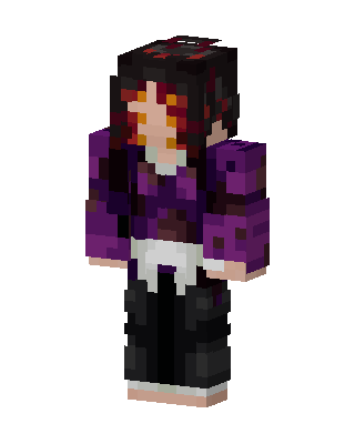 Crimson Mage skin, 3D preview