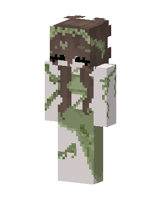 White Dress Girl Minecraft skin
