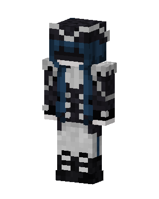 Midnight Hooded Knight skin, 3D preview