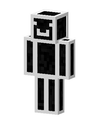 Smiley Outline skin, 3D preview