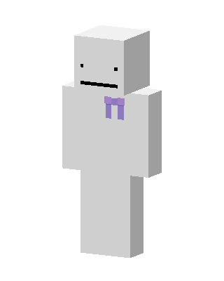 White Suit skin, 3D preview