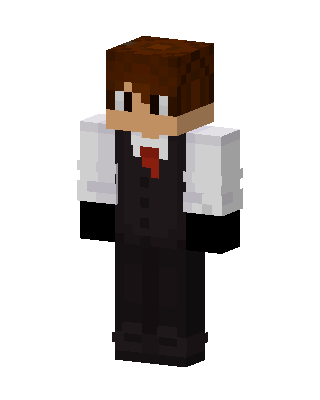 Suited Gentleman skin, 3D preview
