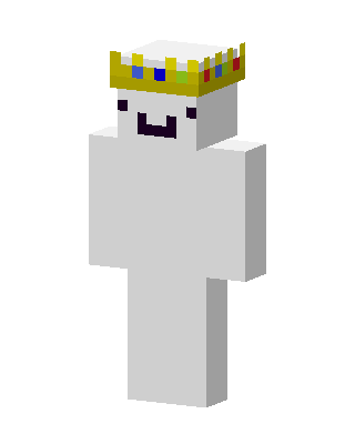 Crowned Marshmallow skin, 3D preview