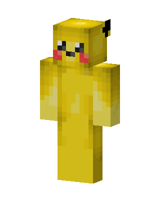 Pikachu Minecraft skin