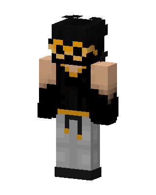 Golden Shades skin, 3D preview