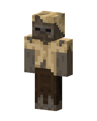 Desert Husk skin, 3D preview