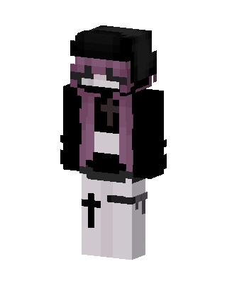 Black Hero Girl skin, 3D preview