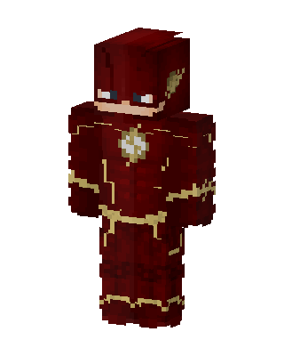 The Flash skin, 3D preview