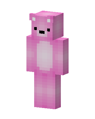 Pink Teddy Minecraft skin