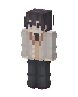 Lab Coat Boy skin, 3D preview