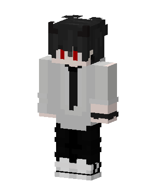 Red Eyed Boy skin, 3D preview