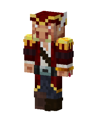 Red King Minecraft knight skin