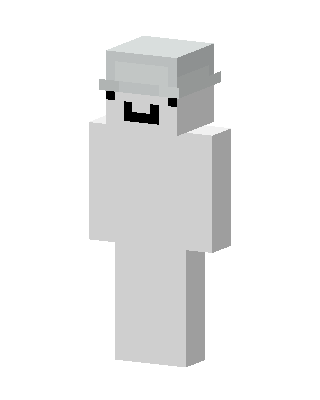 Bucket Hat Blob skin, 3D preview