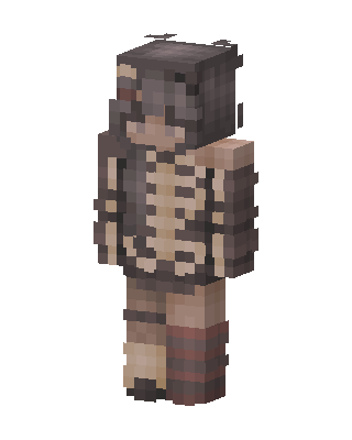 Skeleton Hoodie Minecraft skin