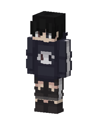 Midnight Hoodie Minecraft skin