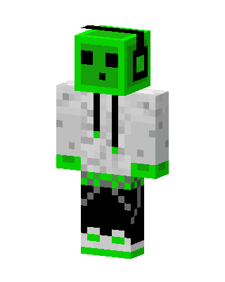 Slime Hoodie skin, 3D preview
