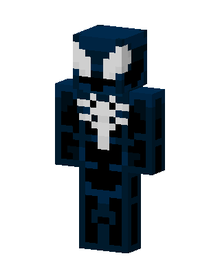 Black Suit Spider-Man Minecraft skin