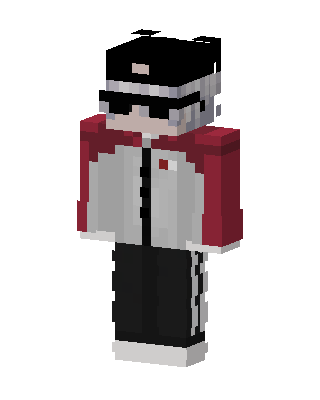 Track Jacket Cap skin, 3D preview