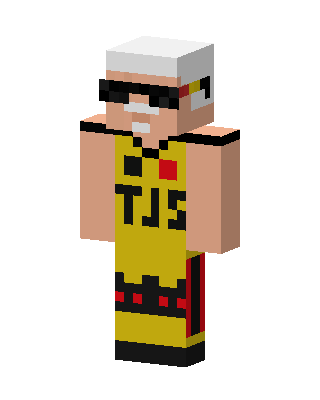 TJS Jersey Guy skin, 3D preview