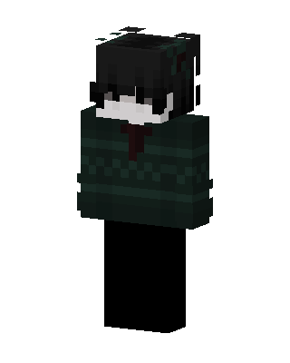 Masked Sweater Boy skin, 3D preview