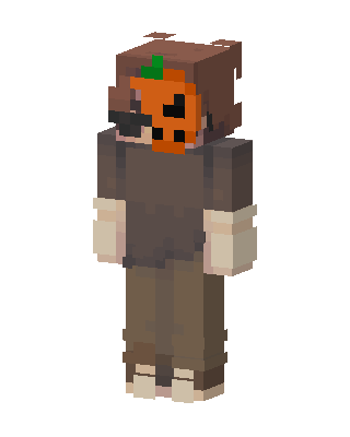 Pumpkin Head Minecraft skin