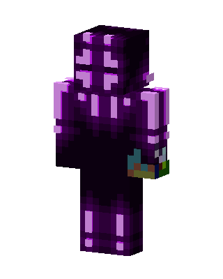 Purple Void Walker skin, 3D preview