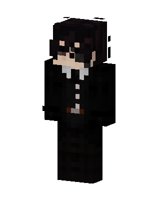 Eyepatch Gentleman skin, 3D preview