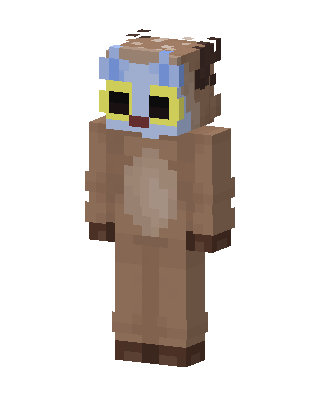 Brown Animal Minecraft skin