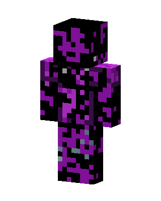 Purple Villain skin, 3D preview