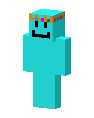 Cyan Mob Boy Minecraft mob skin
