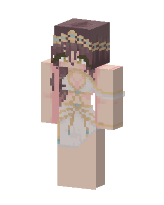 White Queen skin, 3D preview