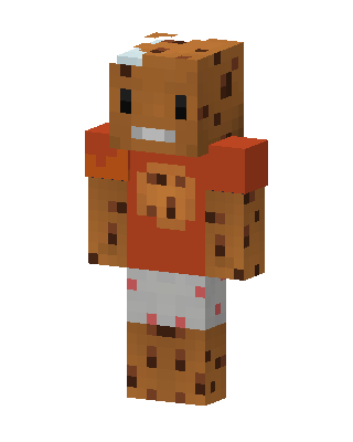 Cookie Kid skin, 3D preview