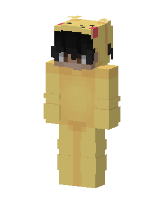 Pikachu Onesie Minecraft skin