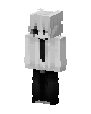 Ghost Suit skin, 3D preview