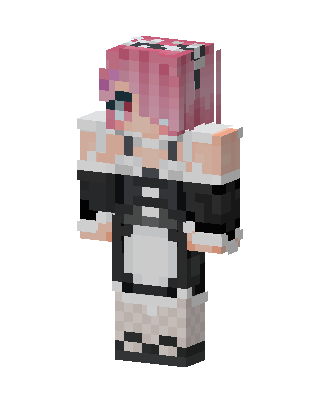 Black Anime Girl Minecraft skin