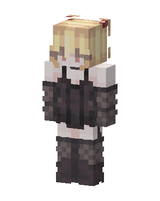 Gothic Blonde Minecraft skin