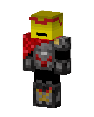 Gray Hero Boy Minecraft skin