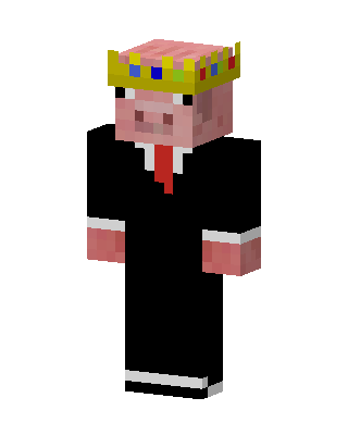 Black King Minecraft black skin