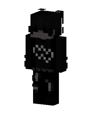 Shadow Hoodie skin, 3D preview