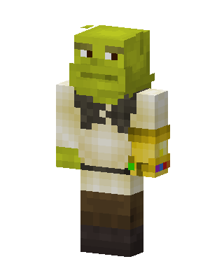 Green Hero Boy skin, 3D preview