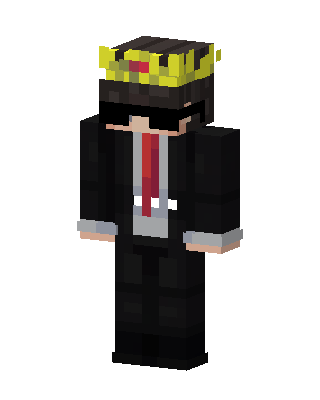 Crowned Suit Boss skin, 3D preview