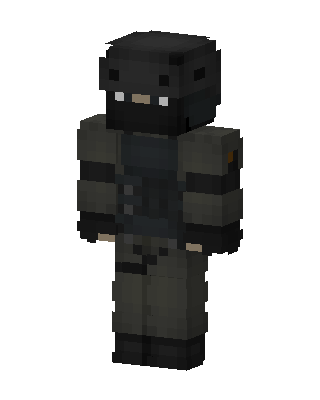 Gray Ninja Boy Minecraft skin
