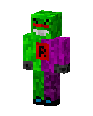 Green Villain Boy Minecraft skin