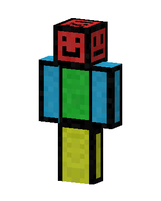 Primary Blocky Minecraft skin