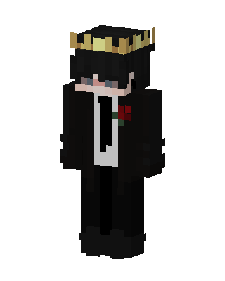 Royal Rose Suit skin, 3D preview