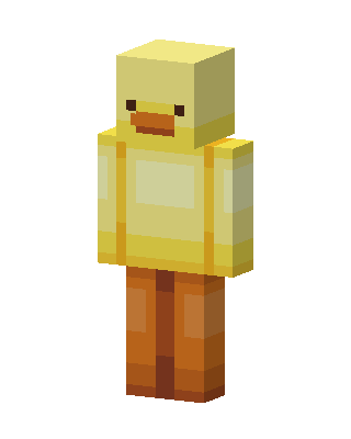 Rubber Duck skin, 3D preview