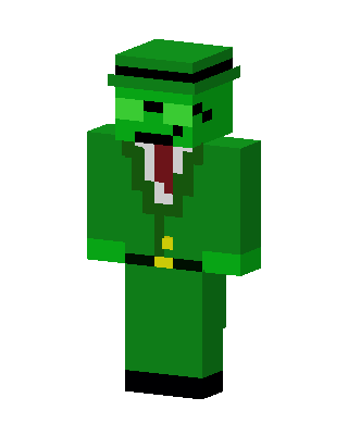 Leprechaun Slime skin, 3D preview